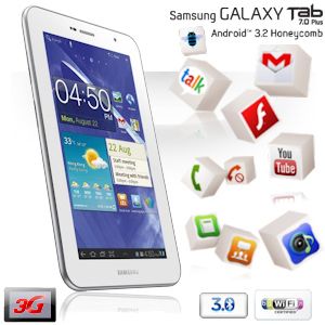 iBood - Samsung Galaxy Tab 7.0 Plus P6200 Android 3.2 met 3G