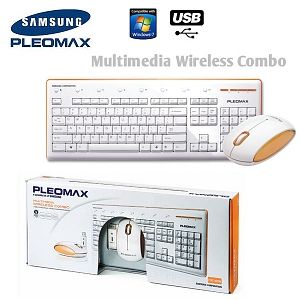 iBood - Samsung Pleomax Kiwi Cordless Desktop, Wit/Oranje