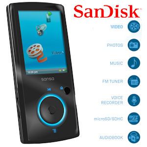 iBood - Sandisk Sansa View 16Gb Mp3 en Videospeler (Recertified as new)