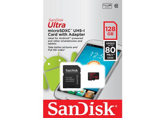 iBood - SanDisk Ultra MicroSD 128GB 80MB/s