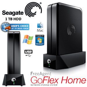 iBood - Seagate GoFlex Home 1TB NAS Server – Via Je Netwerk Toegang Tot Al Je Bestanden