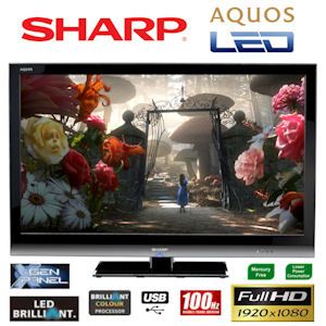 iBood - Sharp 40 inch Full HD LED TV 100 Hz met Vier HDMI-Aansluitingen
