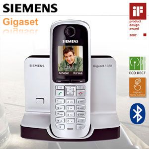 iBood - Siemens Gigaset S680 Draadloze Telefoon met Bluetooth en ECO-DECT