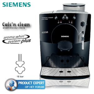 iBood - Siemens Stijlvolle  & volautomatische espressomachine met hoogwaardig kegelmaalwerk en Porsche Design giftset