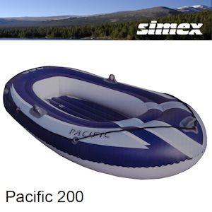 iBood - Simex Pacific 200 Rubberen Opblaasboot