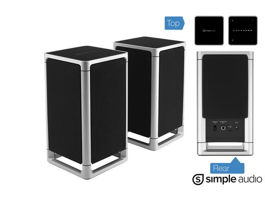 iBood - Simple Audio Stereo Speakers met Bluetooth