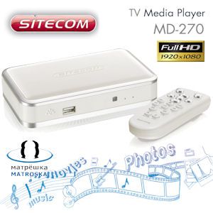 iBood - Sitecom TV Media Player – Al je Media Rechtstreeks op je TV