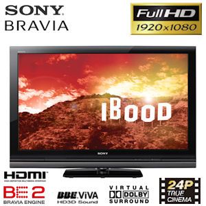 iBood - Sony BRAVIA KDL-40V4000 40 Inch Full-HD LCD