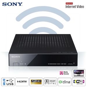 iBood - Sony Full-HD Netwerk Media Streamer met HDMI, Ethernet, WiFi en DLNA Certified