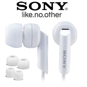 iBood - Sony MDR EX52LPW In-Ear Earphones