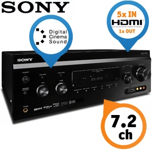 iBood - Sony STR-DA3700ES 7.2-kanaals home theater receiver met 5x HDMI