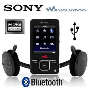iBood - Sony Walkman NWZ-A826K 4 GB MP3/Media Player met Wireless Bluetooth headset