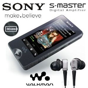 iBood - Sony Walkman WiFi MP3/MP4-speler 16GB met 3-inch OLED-touchscreen en noise cancelling headphones