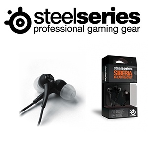 iBood - Steelseries Siberia in-ear headphone PN51010/1 (black)