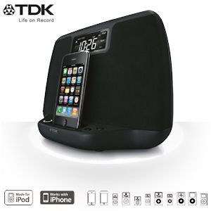 iBood - TDK speaker Clock voor iPhone/iPod- gemaakt om wakker te worden met de beste ervaring