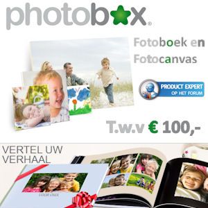 iBood - Tegoed van € 100,- voor Fotoboeken en Fotocanvassen