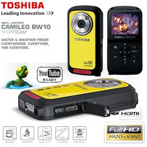 iBood - Toshiba Camileo FullHD Sportcam: water- en weerbestendig!