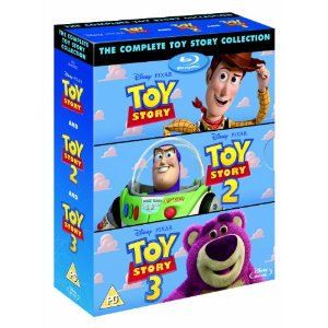 iBood - Toy Story 1 t/m 3 op Blu-ray Disk