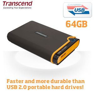 iBood - Transcend USB 3.0 Portable Solid State Drive: Krachtige combinatie van een SSD en USB 3.0