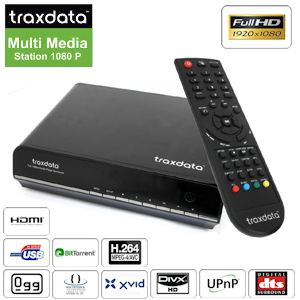 iBood - Traxdata Full HD Multimediaspeler met NAS en BitTorrent Client