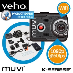 iBood - Veho Muvi FullHD K2 WiFi Action Camera