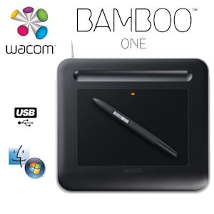 iBood - Wacom Bamboo One Pen V2 design tablet – de enige beperking is je eigen fantasie!