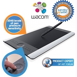 iBood - Wacom Intuos Pro Special Edition draadloos pentablet met multi-touch bediening