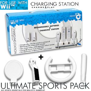 iBood - Wii Ultimate Sportspack (Soft) en Wii Dual Charging Station