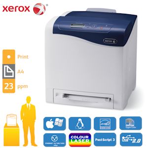 iBood - Xerox 6500V_N Kleuren Laser Printer: tot 23 pagina’s/minuut in zwart en kleur!