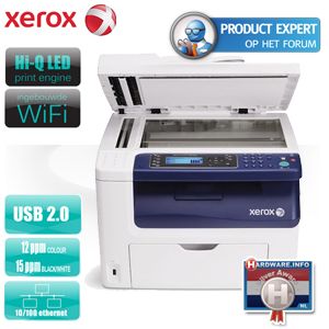 iBood - Xerox multifunctionele USB- & WiFi/Netwerk LED-kleurenprinter - WorkCentre™ 6015V_N!