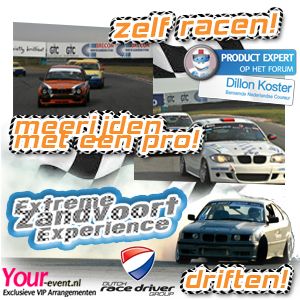 iBood - "Zelf racen op het Circuit van Zandvoort, meerijden met een Professionele Coureur en leren Driften!