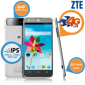 iBood - ZTE Grand S Flex - 5 inch Android Smartphone met 4G