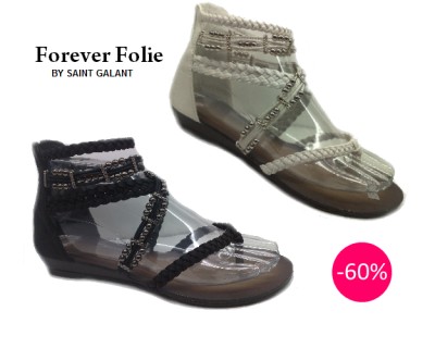 iChica - Altijd mooi weer met zomerse sandalen van Forever Folie (60% korting)