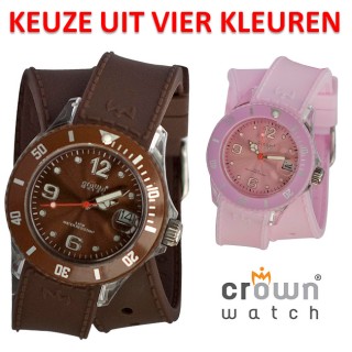 iChica - Crown Watch Long Band horloges