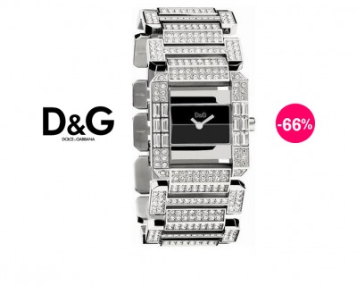 iChica - Dolce & Gabbana horloge DW0218 ingezet met kristallen