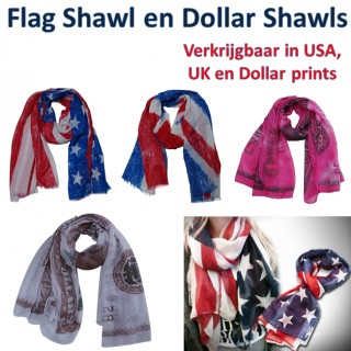 iChica - Flag Shawls & Dollar Shawls