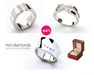 iChica - Hot Diamonds Sterling Zilveren Ringen met Diamanten