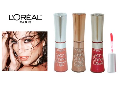 iChica - Perfecte lippen met L'Oreal Paris Glam Shine Lipgloss! Kies uit de drie populaire kleuren Rood, Roze en Naturel met 54% korting!