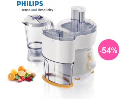 iChica - Philips Juice & Co: Blender, Sapcentrifuge en molen (54% korting)