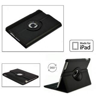 iChica - Roterende iPad Case Zwart