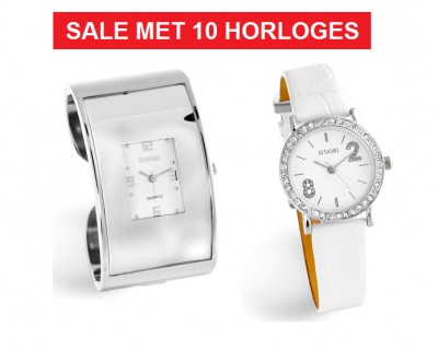 iChica - Sale met 10 verschillende horloges van SINOBI. Alleen vandaag met 59% korting!