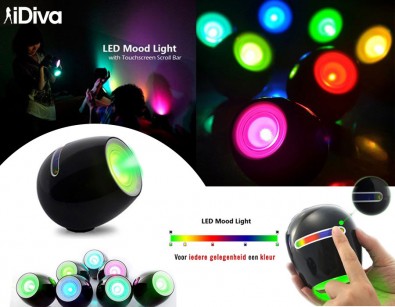 IDiva - 2 X Led Light Mood-lamp