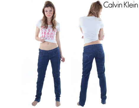 IDiva - Calvin Klein Low Rise Skinny Jeans
