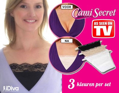 IDiva - Cami Secret Decolleté Verberger