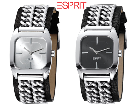 IDiva - Esprit Cordon Brown / Black Horloges
