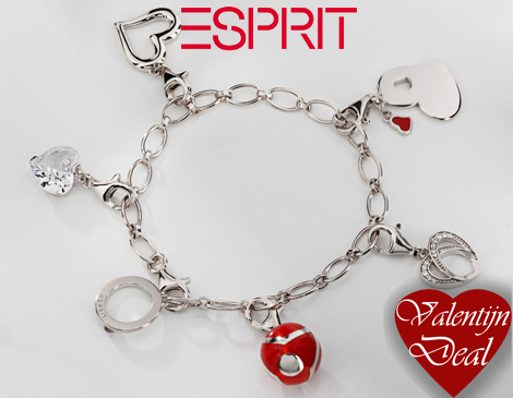 IDiva - Esprit Valentijn Charms Armband