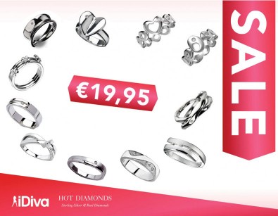 IDiva - Hot Diamonds Ringen Sale!