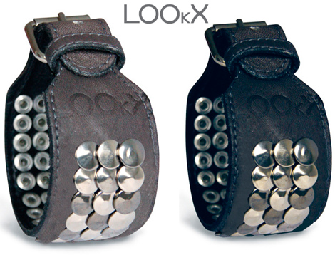 IDiva - Lookx Lederen Armband Studs