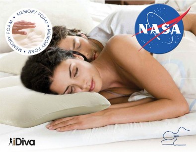 IDiva - Orthopedische NASA Traagschuim Kussen