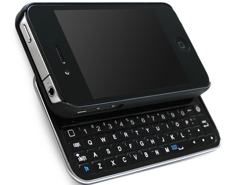 IDiva - Sliding Keyboard Case Voor Iphone 4